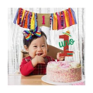 UTOPP Fiesta Banner para fiesta de primer cumpleaños