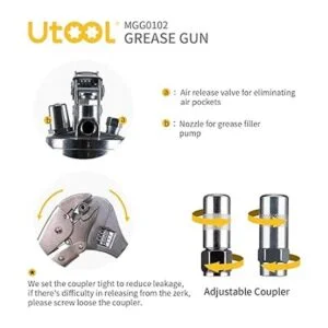 UTOOL Pistola de engrasado juego de de grasa_2
