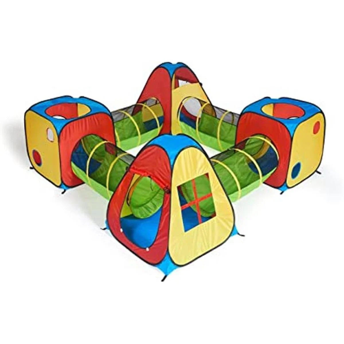 UTEX Tienda de campaña 8 en 1 4 túneles 4 tiendas de_1