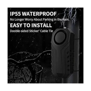 USUPERINK Juego de 2 alarmas inalámbricas para bicicleta_2