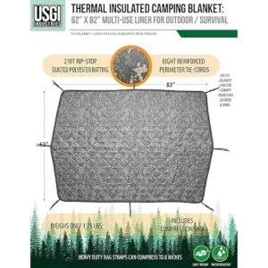 USGI Industries Manta militar Woobie con aislamiento_2