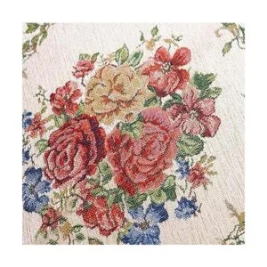 Ukeler Alfombras rústicas florales de rosas estilo_3