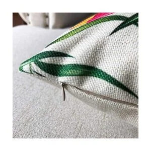 Ulove Love Youurself Fundas de almohada cuadradas de lino