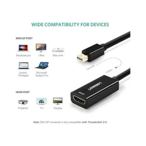 Ugreen Mini DisplayPort Thunderbolt 2.0 a HDMI adaptador_5