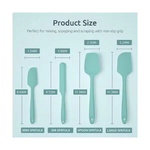 UTaste Juego de 4 espátulas de silicona de alta_4