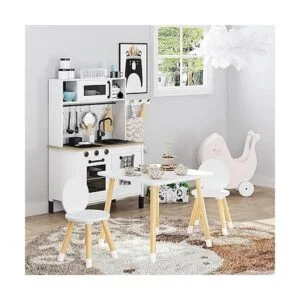 UTEX Juego de mesa para niños con 2 sillas para niños_6