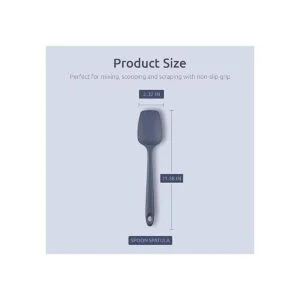UTaste Juego de 3 espátulas de silicona de alta_4