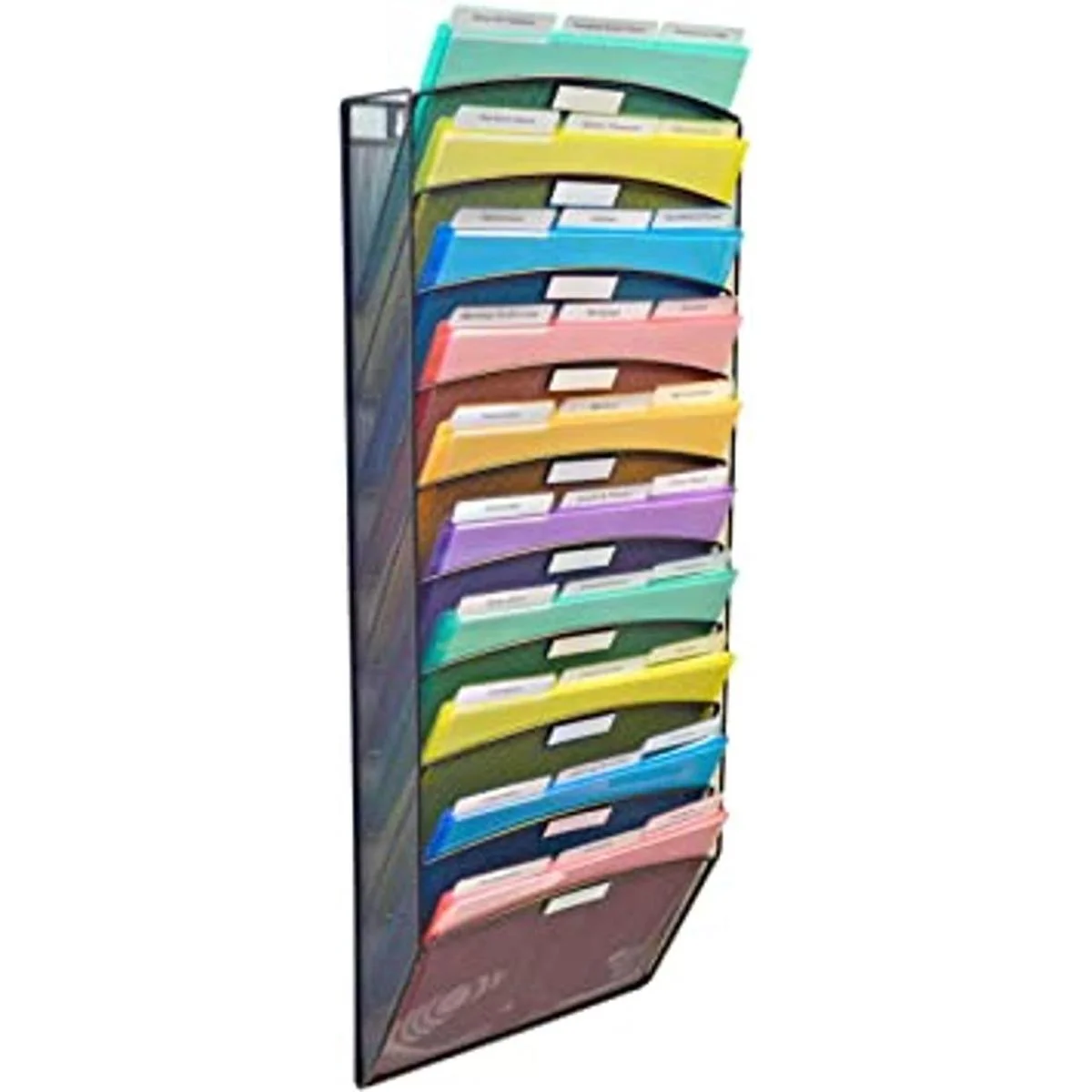 Ultimate Office Mesh Wall File Organizer 10 Tier Vertical_1