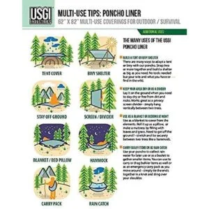 USGI Industries Manta militar Woobie con aislamiento_5