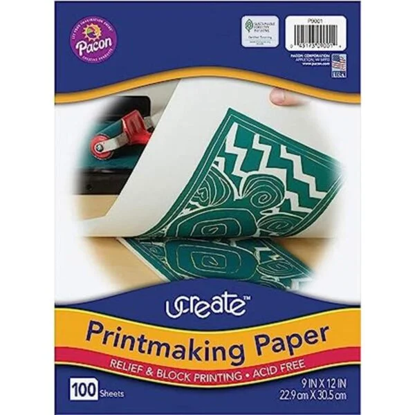 Ucreate Papel de impresión 9 x 12 pulgadas blanco 100_1