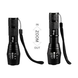 UltraFire Linterna iluminadora infrarroja ajustable de