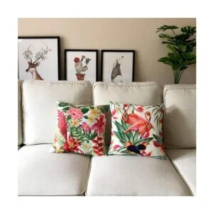 Ulove Love Youurself Fundas de almohada cuadradas de lino