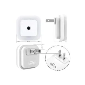 Uigos Lámpara de noche Led con sensor inteligente de_5