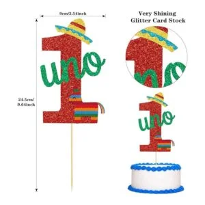 UTOPP Fiesta Banner para fiesta de primer cumpleaños