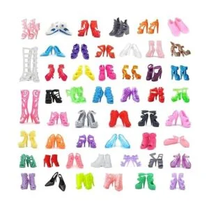 UUsave Juego de 4 conjuntos de trajes de muñeca hechos a_5