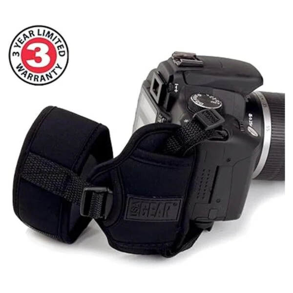 USA Gear Cámara profesional con manija y correa de mano_2