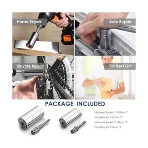 URGENEX Juego de llaves de vaso universales 0.4331.260 in