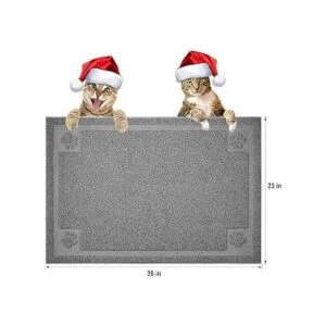 UPSKY Esterilla de arena para gatos grande de 35.5 x 23.5_2