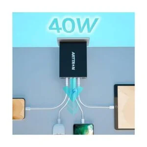 USB Wall Charger Arttron 40W 6Port USB Wall Charger USB_3