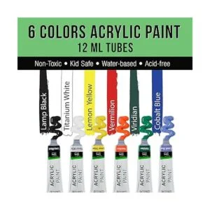 US Art Supply Set de paleta de madera con 6 unidades de_3