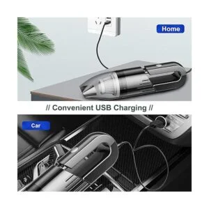 UPFOX Aspiradora de mano inalámbrico Miniaspiradora en_4