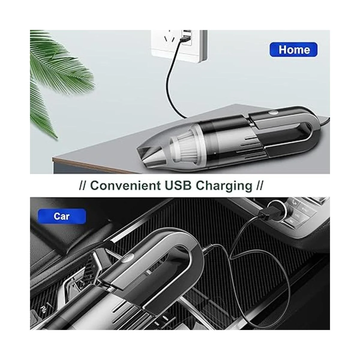 UPFOX Aspiradora de mano inalámbrico Miniaspiradora en_4