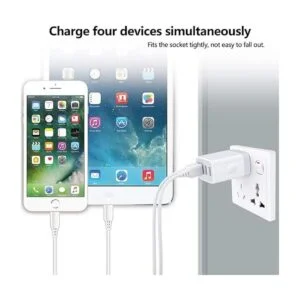 USB múltiple paquete de 2 unidades de 4 puertos USB cubo_2