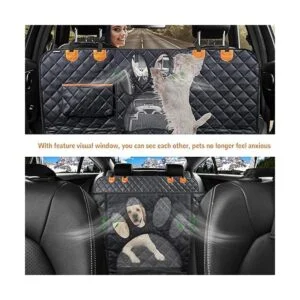 URPOWER Fundas de asiento para perro mejoradas con ventana_2