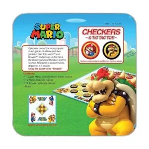 USAOPOLY Super Mario Checkers TicTacToe Juego de_2