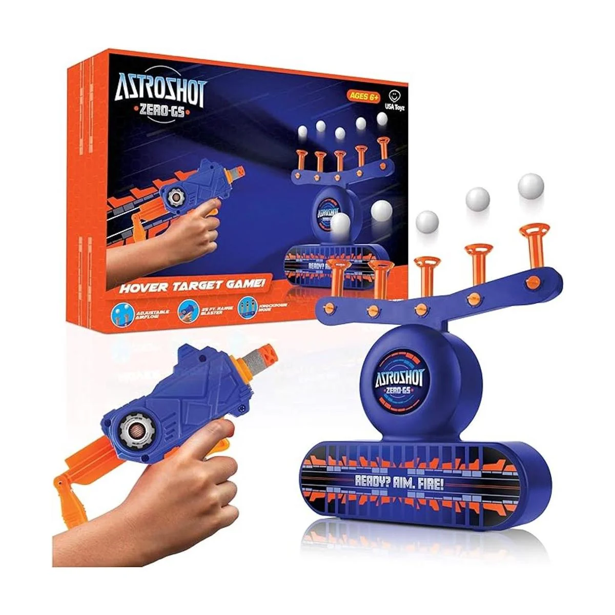 USA Toyz AstroShot Zero GS juego de disparos con bolas_1