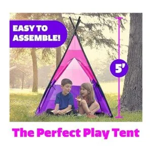 USA Toyz Happy Hut Tienda de campaña de tipi para niños_2