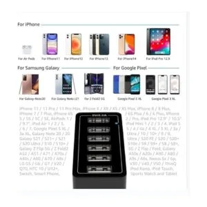 USB Wall Charger Arttron 40W 6Port USB Wall Charger USB_4