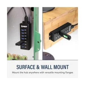 USB Gear 7 puertos USB 3.0 carga y concentrador de datos_3