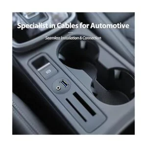 URWOOW Montaje empotrado USB 3.3 ft 3 pies 0.138 in y_3