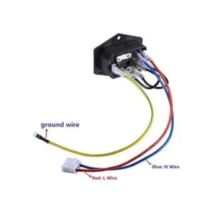 URBEST Enchufe macho de 10 A 250 V módulo de entrada_2