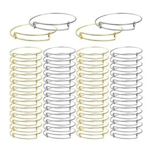 UPINS 60 pulseras expandibles para hacer joyas pulseras_1