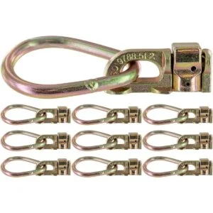 US Cargo Control Accesorio de riel de doble perno L con_1