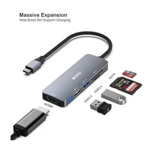 USB C a HDMI concentrador USB tipo C Benfei 2 puertos_2