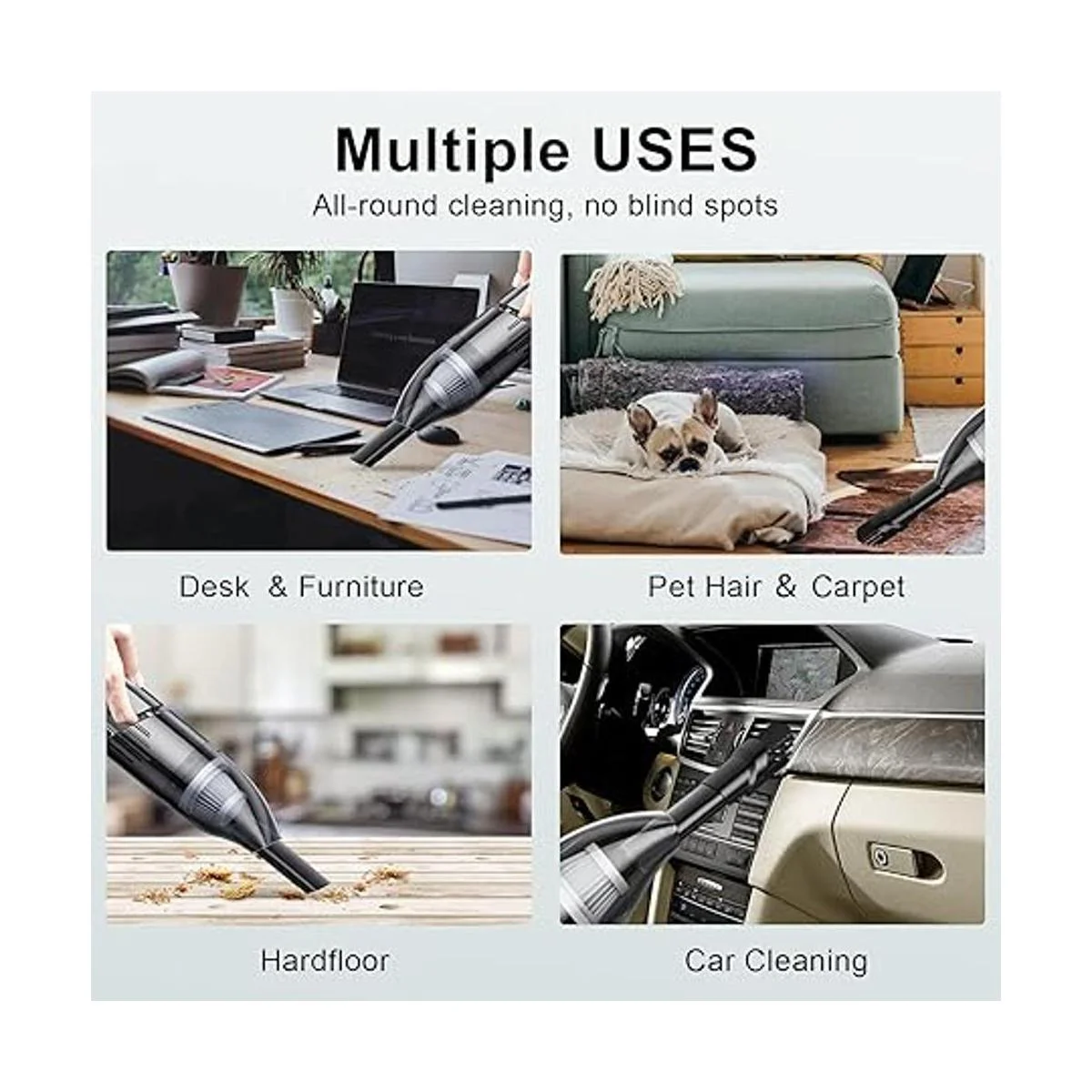 UPFOX Aspiradora de mano inalámbrico Miniaspiradora en_3