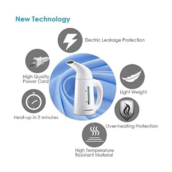 URPOWER Vaporizador actualizado de 6.1 fl oz para ropa_3
