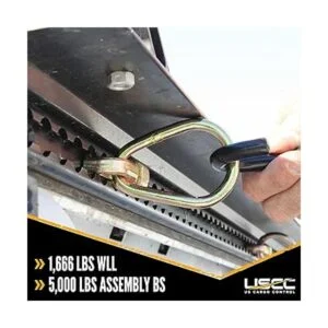 US Cargo Control Accesorio de riel de doble perno L con_3