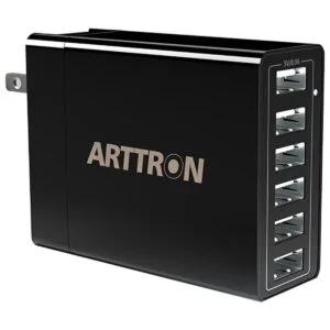 USB Wall Charger Arttron 40W 6Port USB Wall Charger USB_1