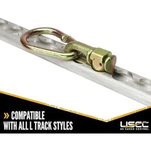 US Cargo Control Accesorio de riel de doble perno L con_2