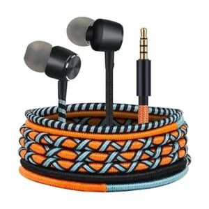 URIZONS Lindos auriculares coloridos para niñas con_2