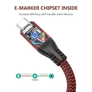 USB C to C Cable 100W 5FT 20Gbps RIITOP USB 3.2 TypeC_2