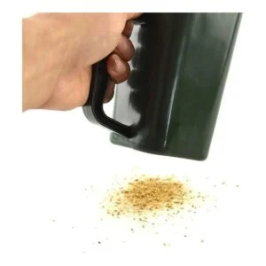 UKSAT Pala de plástico para jardín cuchara de cultivo