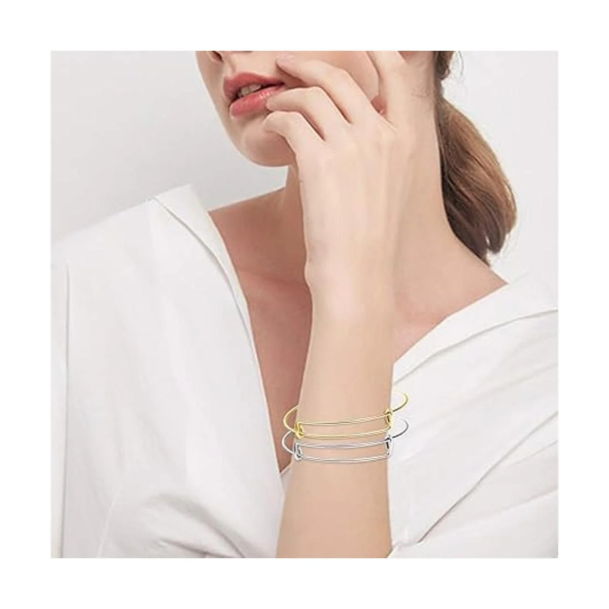 UPINS 60 pulseras expandibles para hacer joyas pulseras_6