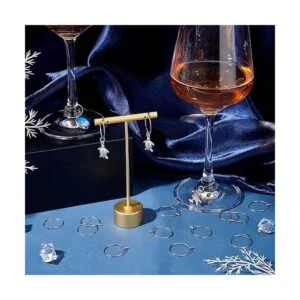 UNICRAFTALE 100 aretes de aro de acero inoxidable