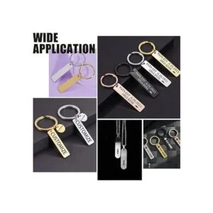 UNICRAFTALE 30 dijes de acero inoxidable en forma