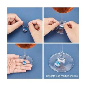 UNICRAFTALE 100 aretes de aro de acero inoxidable